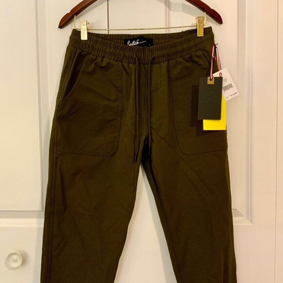 Switch Remarkable Men’s Olive Green Tech Twill Jogger Medium New - Picture 3 of 11